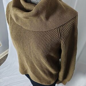 Michael Kors Olive Cowl Neck Sweater